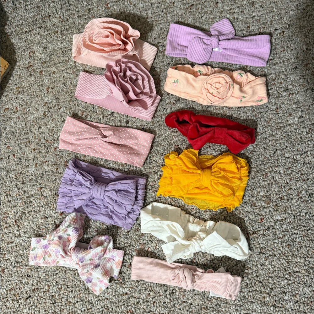 Colorful Kids Headband Set